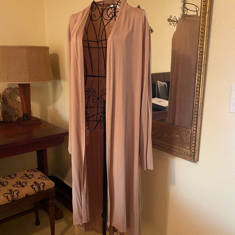 Women's Long lightweight cover - Cream